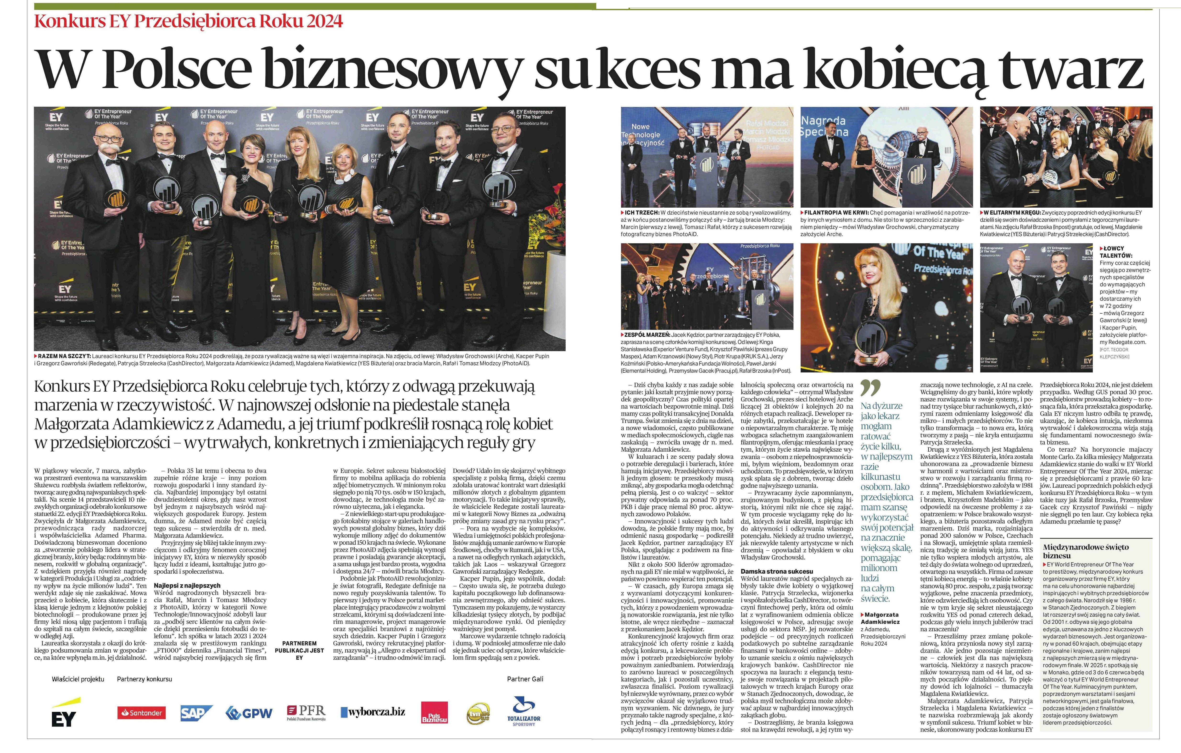 Puls Biznesu „W Polsce biznesowy sukces ma kobiecą twarz”
